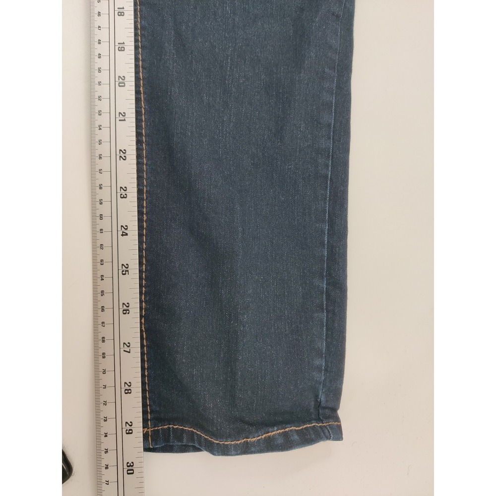 Jordache Skinny Jeans‎ Dark Wash Women's Size 16 Stretch Denim Pants - Picture 7 of 8